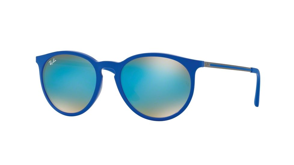 Ray-Ban RB4274 Single Vision Prescription Sunglasses RB4274-6260B7-53 - Lens Diameter 53 mm, Frame Color Shiny Blue