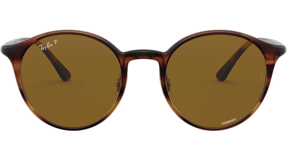 Ray-Ban RB4336CH Sunglasses, Striped Red Havana, 50, RB4336CH-820-BB-50