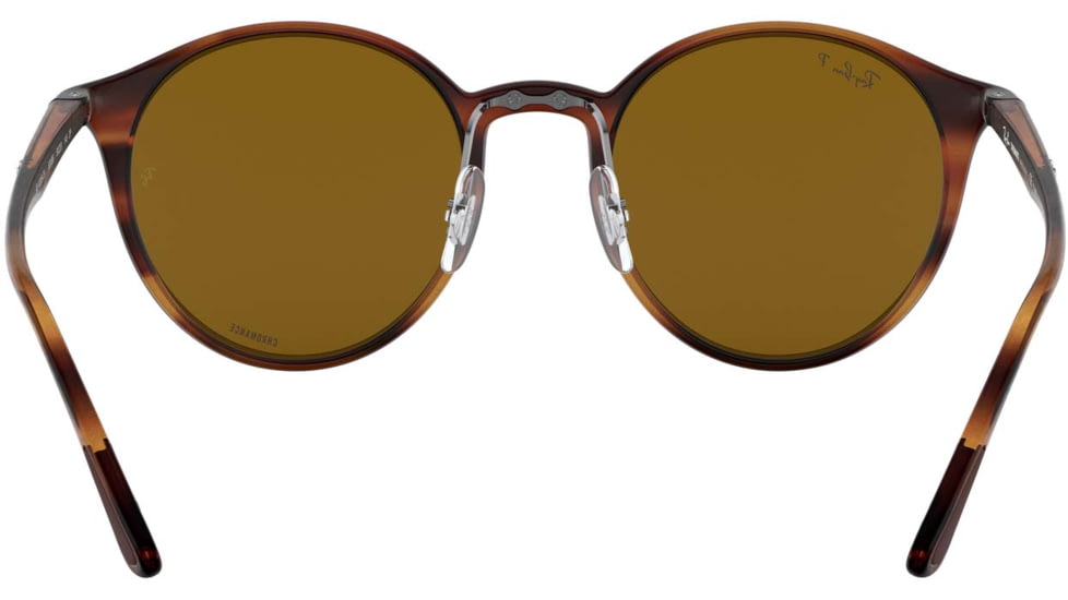 Ray-Ban RB4336CH Sunglasses, Striped Red Havana, 50, RB4336CH-820-BB-50