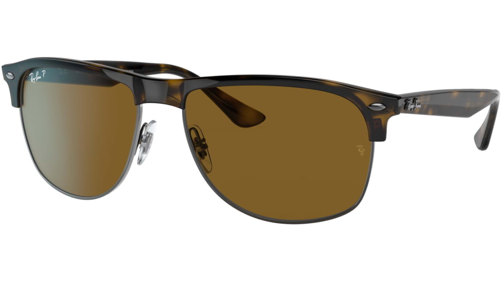 Ray-Ban RB4342 Sunglasses, Havana, Dark Brown  Polar, 59, RB4342-710-83-59