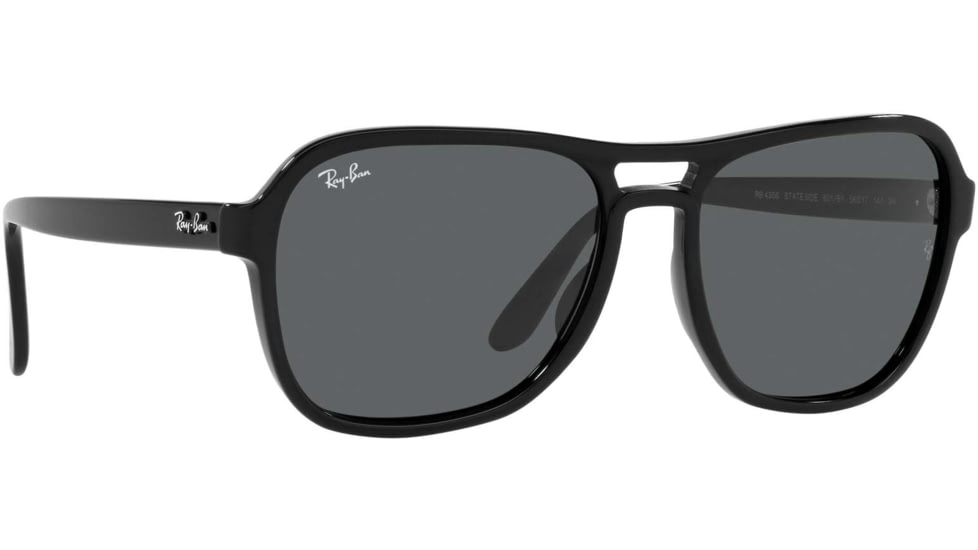 Ray-Ban RB4356 State Side Sunglasses, Black, 58, RB4356-601-B1-58