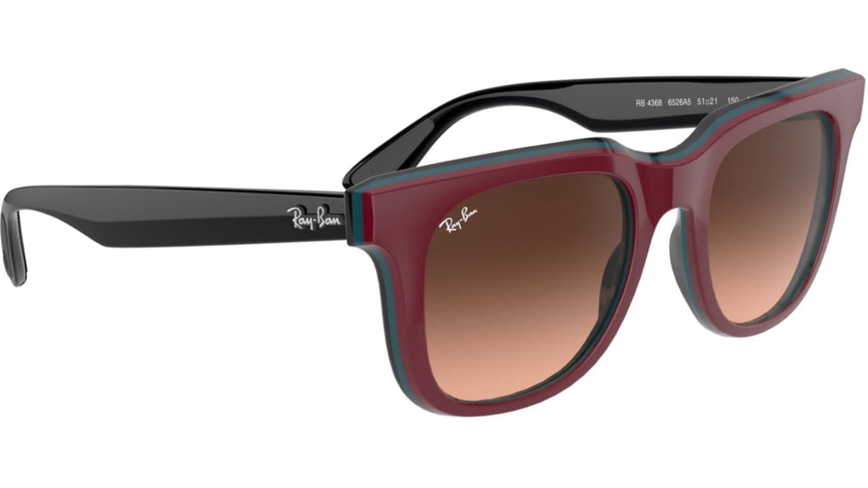 Ray-Ban RB4368 Sunglasses 6526A5-51 - , Pink Gradient Brown Lenses