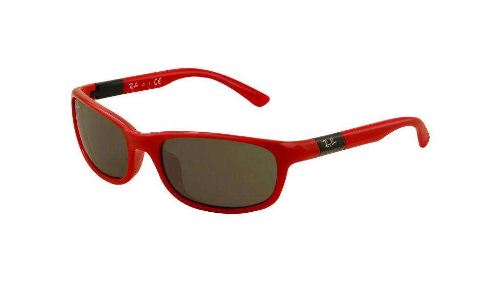 Ray-Ban RJ9056S Prescription Sunglasses RJ9056S-189-71-5016 - Lens Diameter 50 mm, Frame Color Red