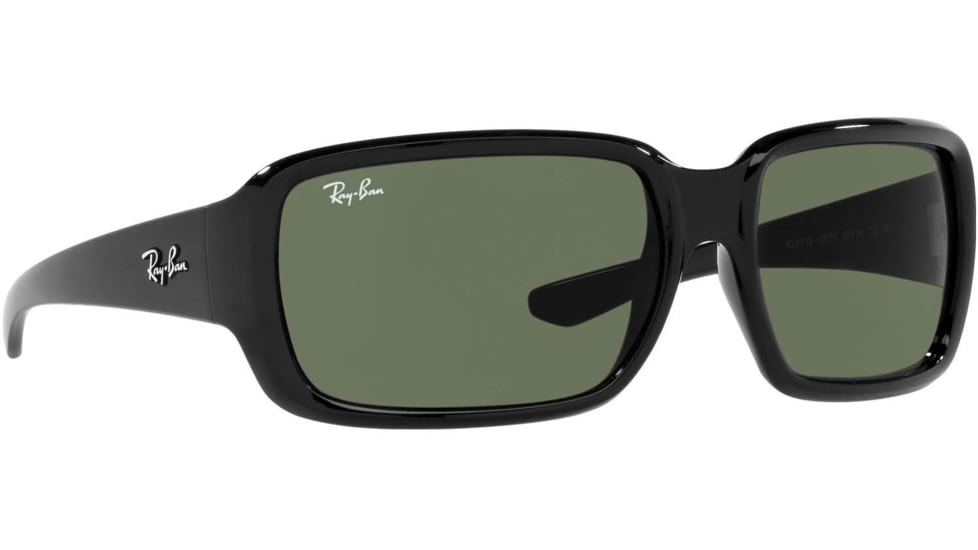 Ray-Ban RJ9072S Sunglasses - Kids, Black, Dark Green, 51, RJ9072S-100-71-51