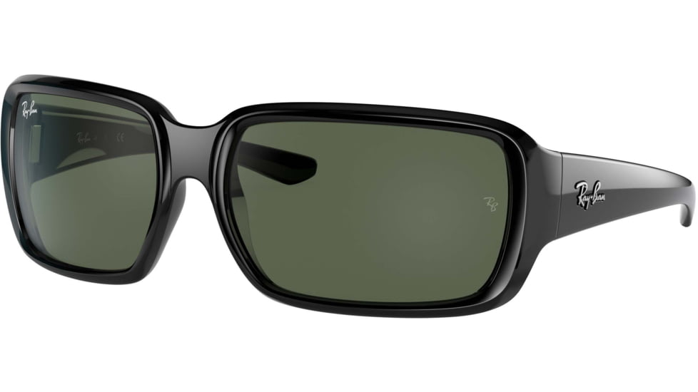 Ray-Ban RJ9072S Sunglasses - Kids, Black, Dark Green, 51, RJ9072S-100-71-51