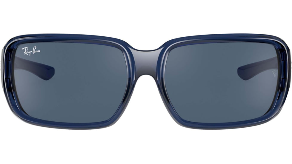 Ray-Ban RJ9072S Sunglasses - Kids, Transparent Blue, Dark Blue, 51, RJ9072S-707680-51
