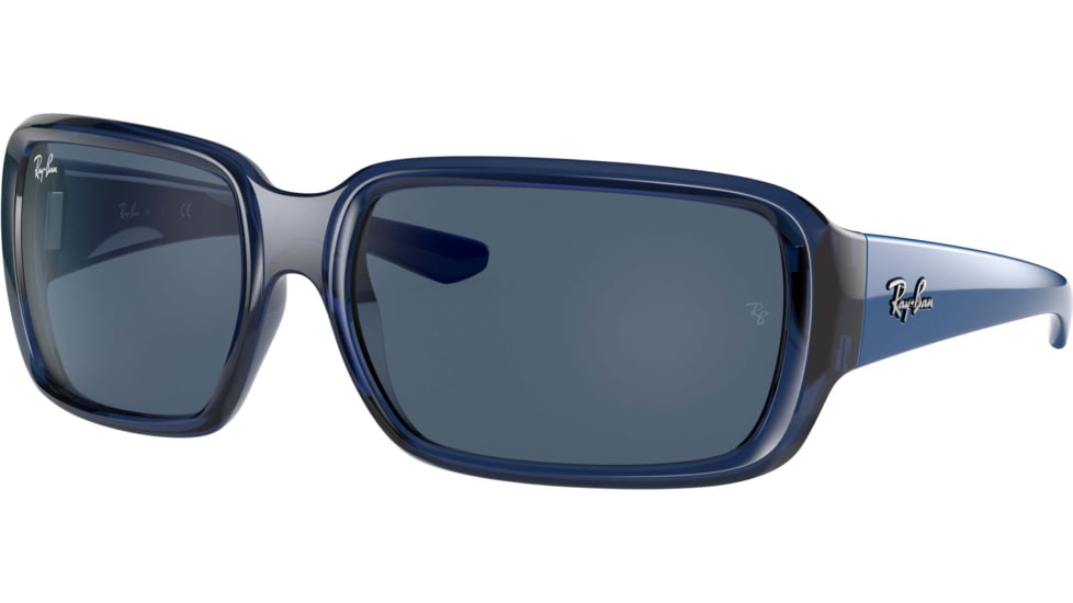 Ray-Ban RJ9072S Sunglasses - Kids, Transparent Blue, Dark Blue, 51, RJ9072S-707680-51