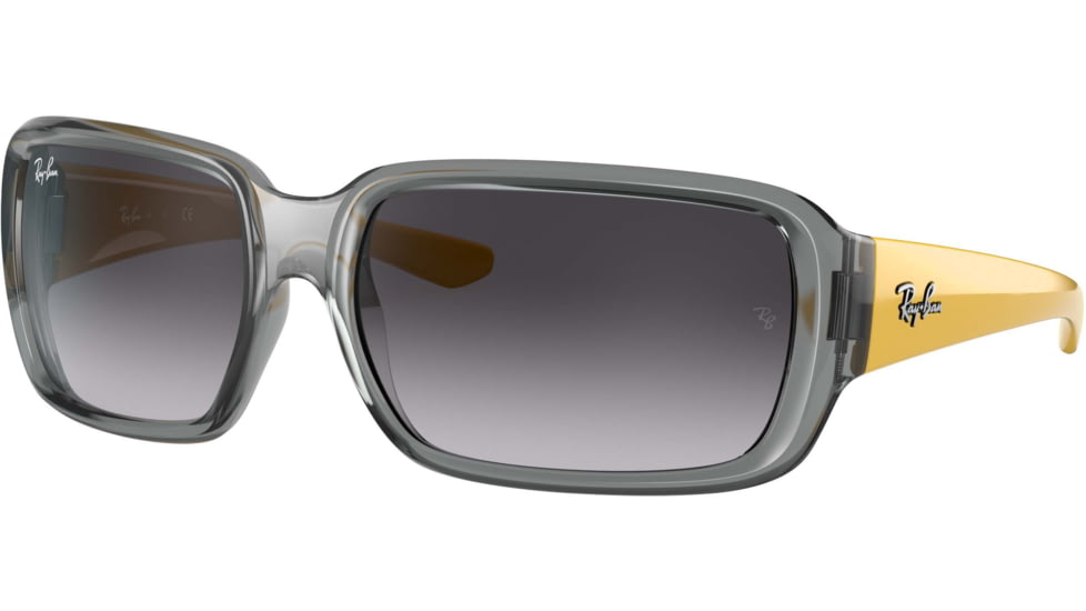 Ray-Ban RJ9072S Sunglasses - Kid's, Transparent Grey, Grey Gradient Dark Blue, 51, RJ9072S-70788G-51
