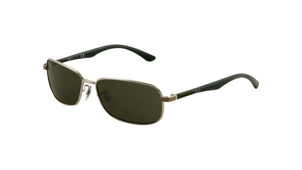 Ray-Ban RJ9531S Single Vision Prescription Sunglasses RJ9531S-239-71-5213 - Frame Color Silver, Lens Diameter 52 mm