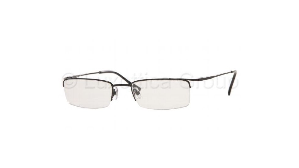 Ray-Ban RX8582 SV Prescription Eyeglasses - Shiny Black Frame / 49 mm Prescription Lenses, 1017-4919