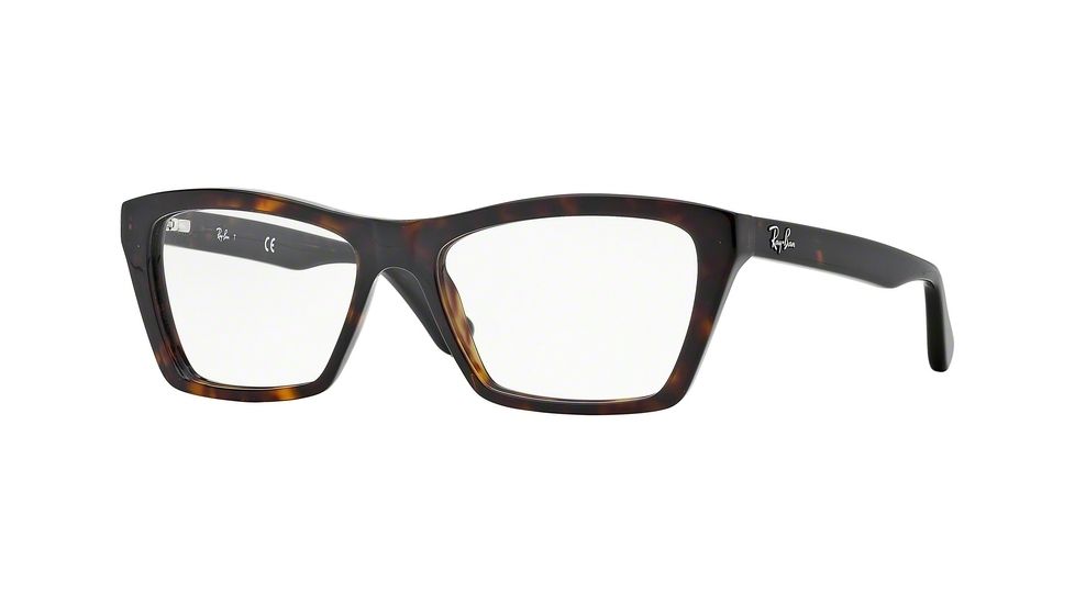 Ray-Ban RX5316 Progressive Prescription Eyeglasses 2012-53 - Dark Havana Frame