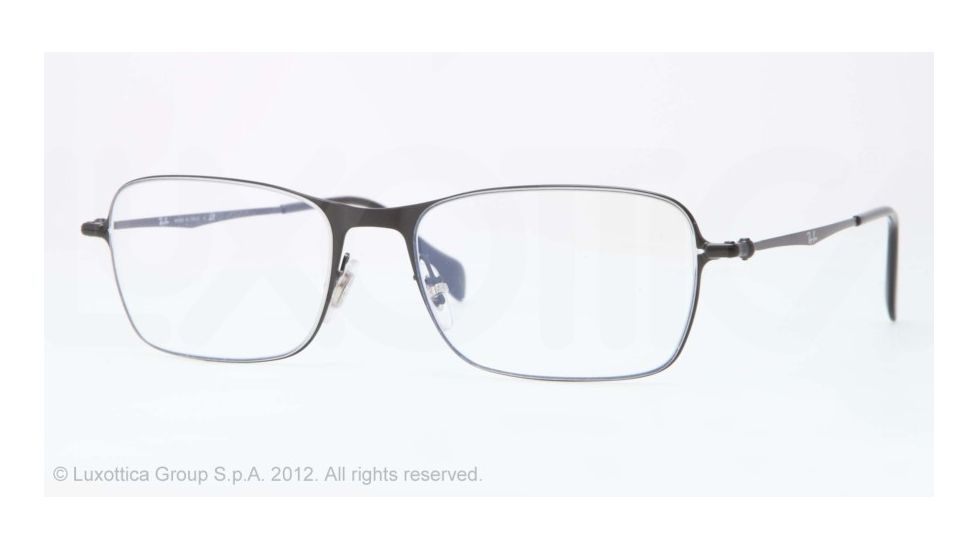 Ray-Ban RX6253 Eyeglass Frames 2760-54 - Demigloss Black Frame, Demo Lens Lenses