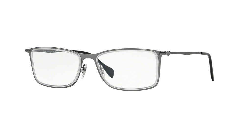 Ray-Ban RX6299 Eyeglass Frames 2759-55 - Demigloss Gunmetal Frame