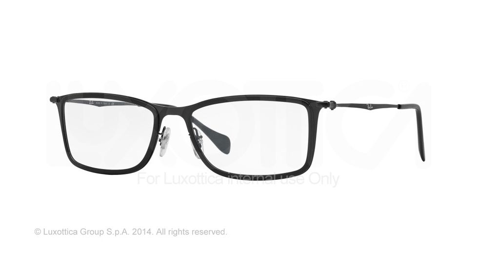 Ray-Ban RX6299 Eyeglass Frames 2760-55 - Demigloss Black Frame