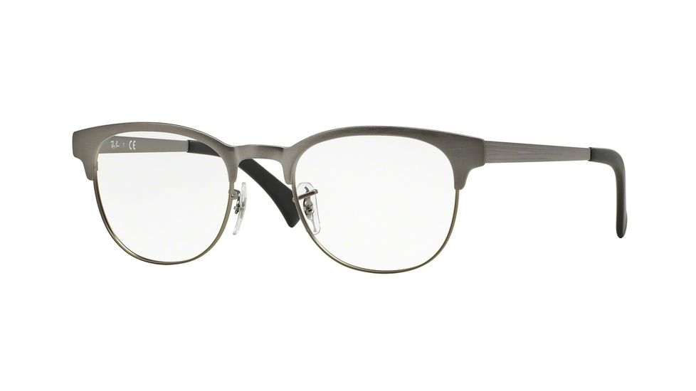 Ray-Ban RX6317 Eyeglass Frames 2834-49 - Matte Gunmetal Frame