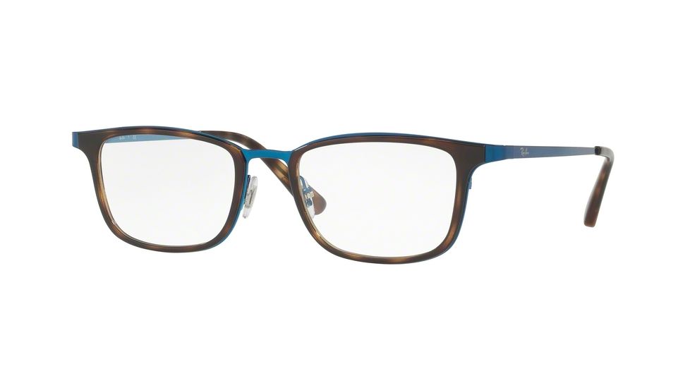 Ray-Ban RX6373M Eyeglass Frames 2924-52 - Brushed Blue Frame