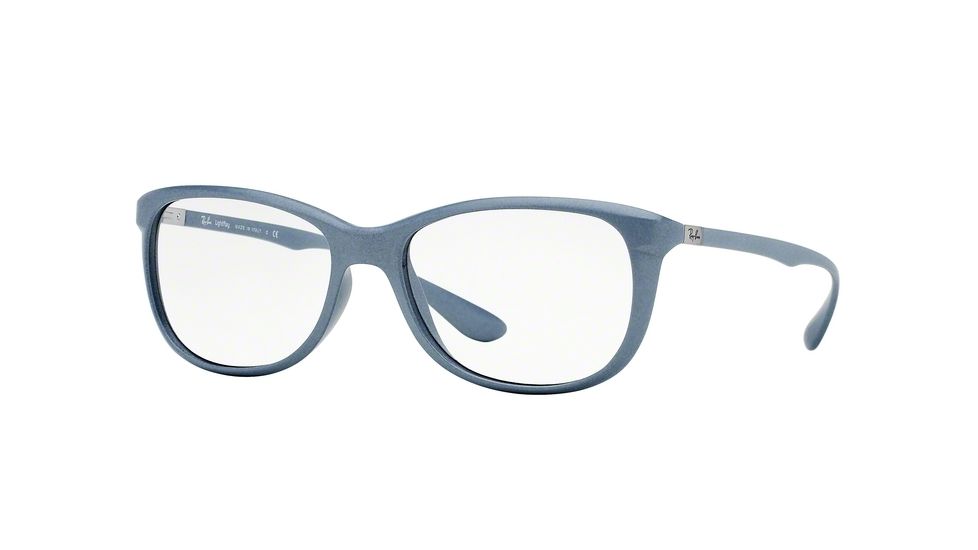 Ray-Ban RX7024 Bifocal Prescription Eyeglasses 5251-56 - Matte Pearl Frame
