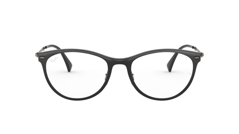 Ray-Ban RX7160 Prescription Eyeglasses, 52mm, Demi Gloss Black, RX7160-5864-52-SV