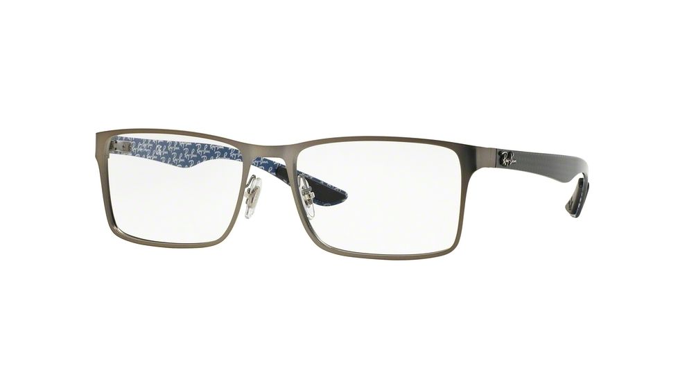 Ray-Ban RX8415 Eyeglass Frames 2620-53 - Matte Gunmetal Frame