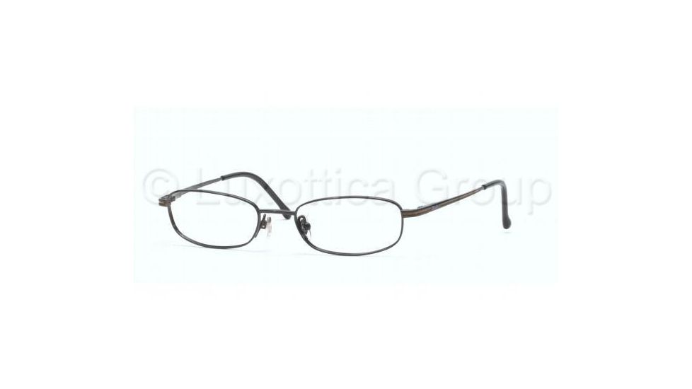 Ray-Ban RY1007T SV Prescription Eyeglasses - Gunmetal And Opal Yellow Frame / 45 mm Prescription Lenses, 3015-4517