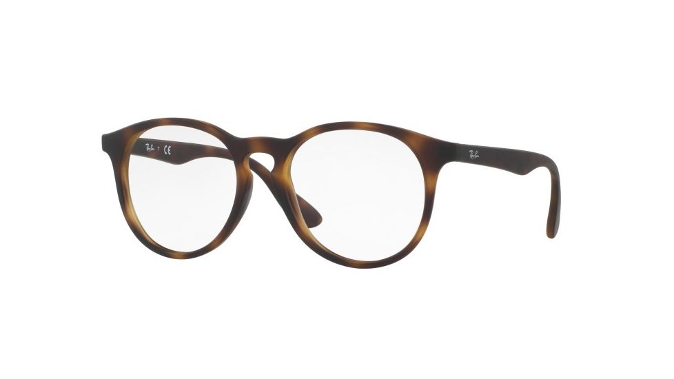 Ray-Ban RY1554 Eyeglass Frames 3616-46 - Rubber Havana Frame
