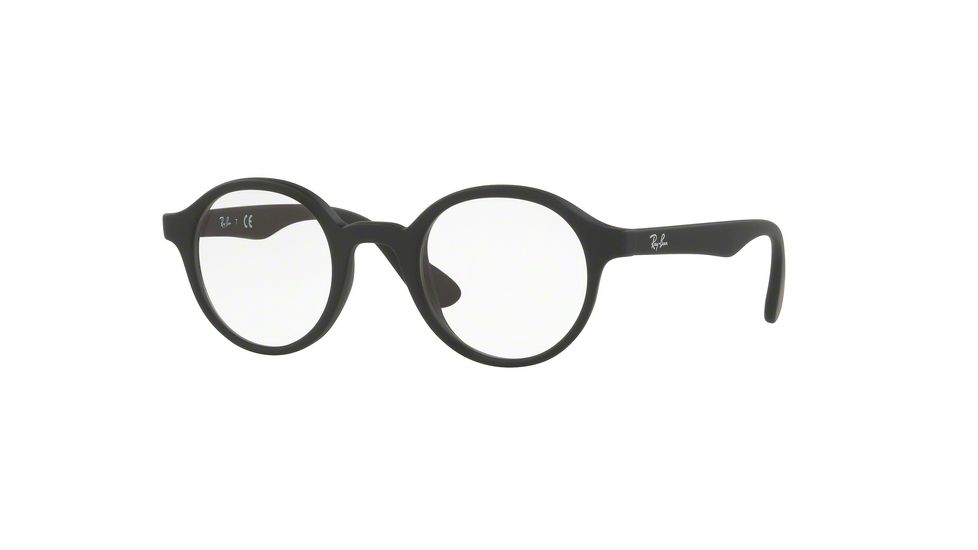 Ray-Ban RY1561 Eyeglass Frames 3615-41 - Rubber Black Frame