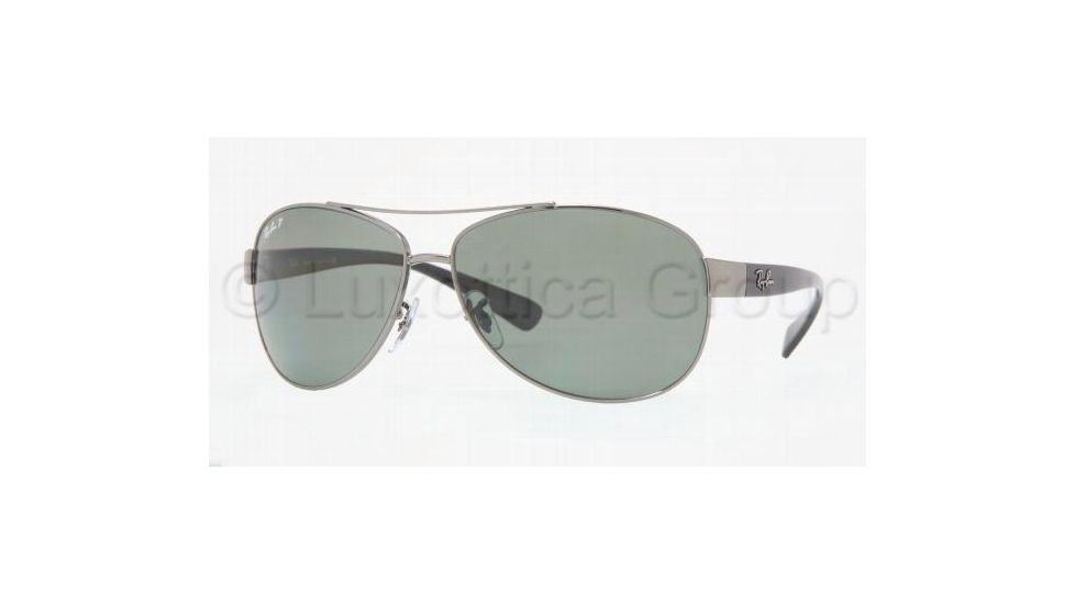 Ray-Ban Sunglasses RB3386 004/9A-6713 - Gunmetal Polarized Green