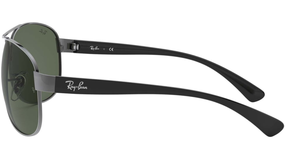 Ray-Ban Sunglasses RB3386 - Gunmetal Frame / Green 67 mm Diameter Lenses, 004-71-6713