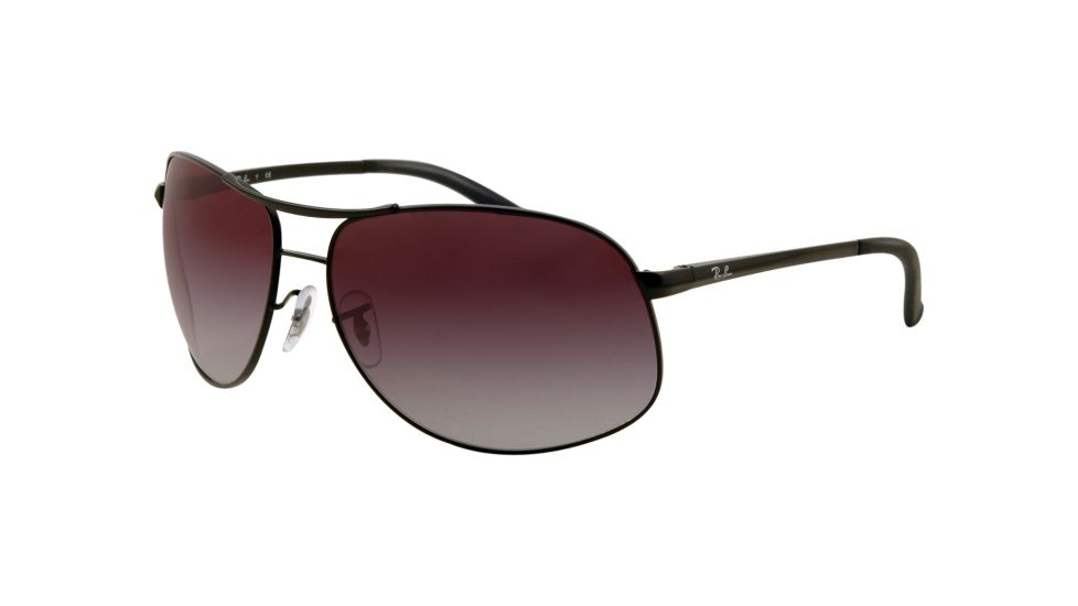 Ray-Ban Sunglasses RB3387 006/8G-6715 - Matte Black Frame, Gray Gradient Lenses