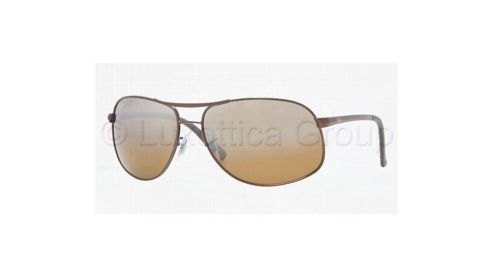 Ray-Ban Sunglasses RB3387 014/84-6415 - Brown Brown Pol.grad. Silver Mirror