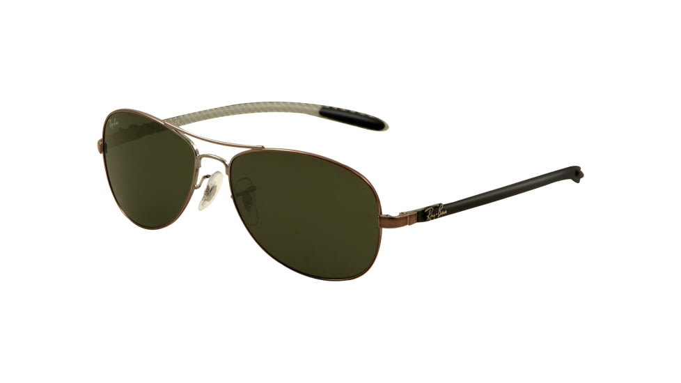 Ray-Ban Bifocal Sunglasses RB8301 with Lined Bi-Focal Rx Prescription Lenses RB8301-131-59 - Lens Diameter 59 mm, Frame Color Shiny Gunmetal