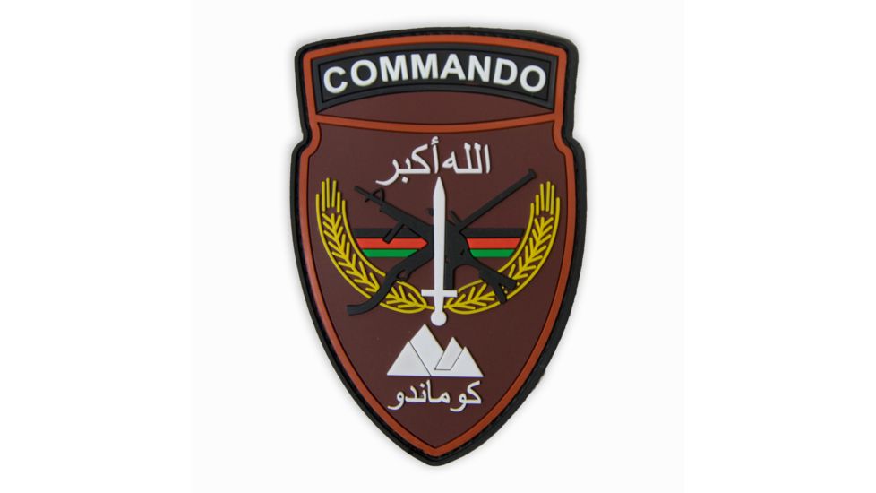 RE Factor Tactical Afghan Commando Patch, Brown RFPAAC