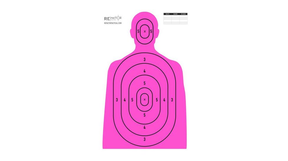 RE Factor Tactical Lady Killer Shooter Target RFTGTLK