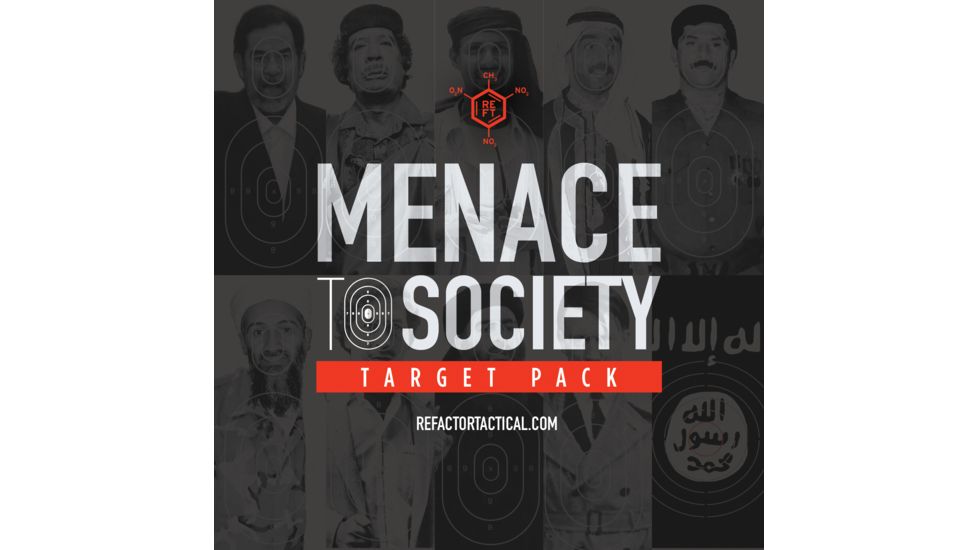 RE Factor Tactical Menace to Society Target Pack RFTGTMTS