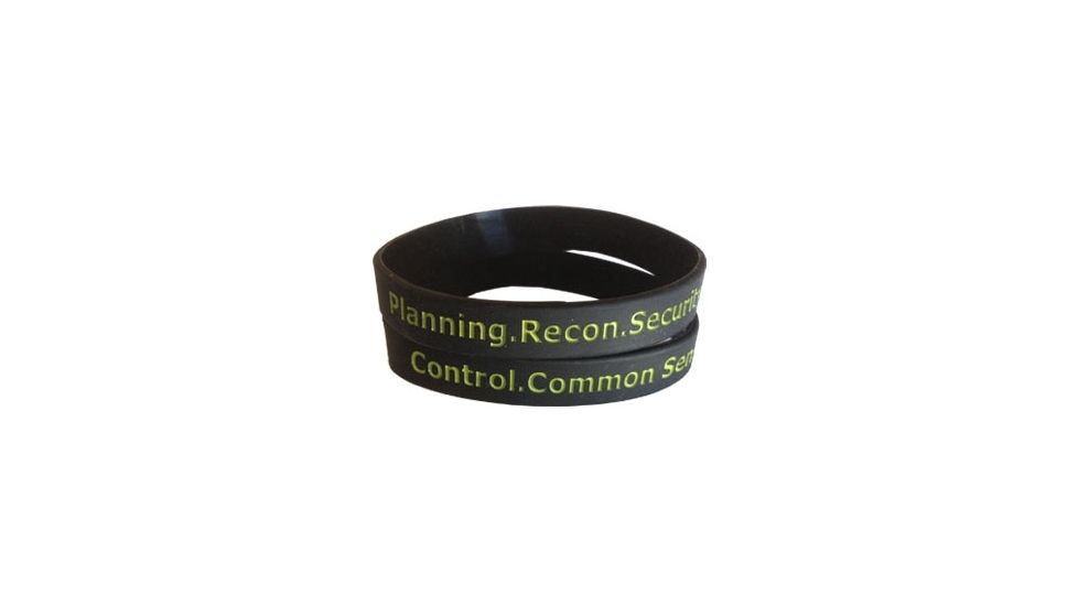 RE Factor Tactical Reminder Band - Principles of Patrolling, Black RFRBPOP