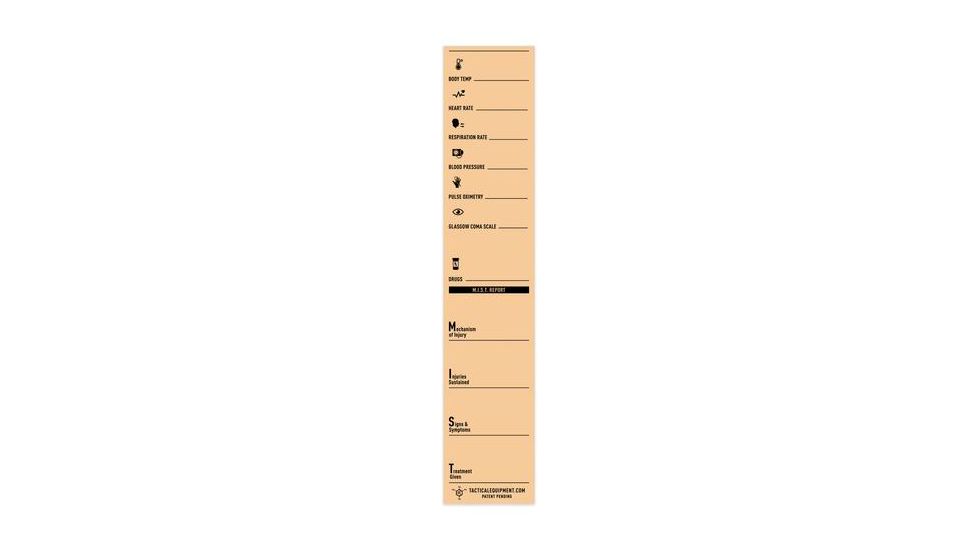 RE Factor Tactical Trauma Tape, 2in. 10-yard - Military Edition, Tan RFTTM