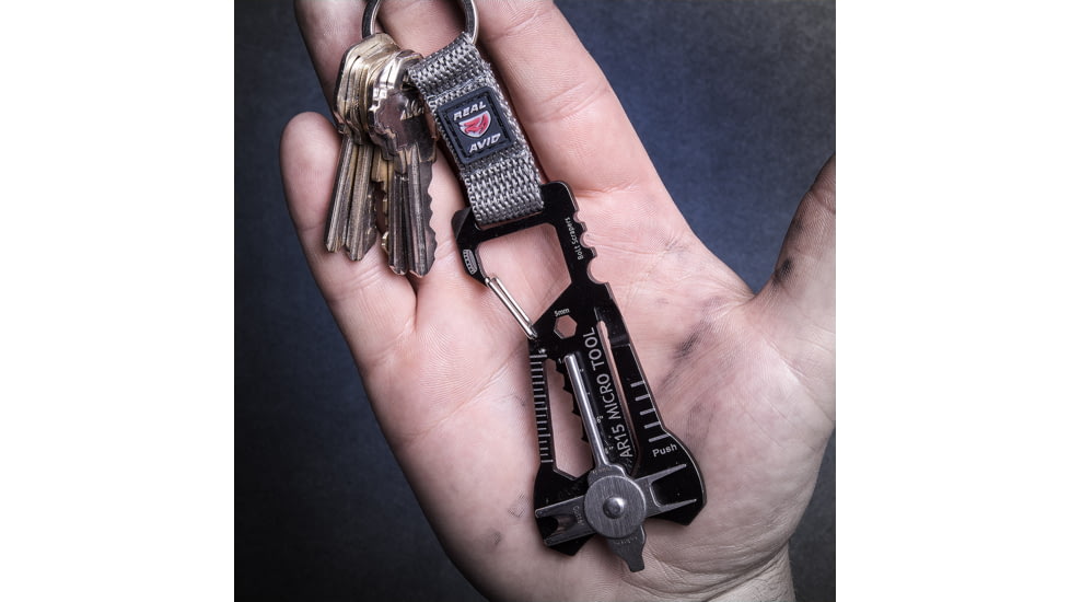 Real Avid 18-IN-1 Carry Multi Tool Micro Tool - AR15 AVMICROAR15