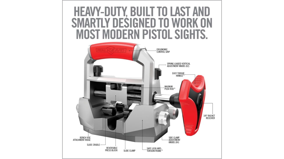 Real Avid Master Sight Heavy Duty Pusher Tool, AVMSP