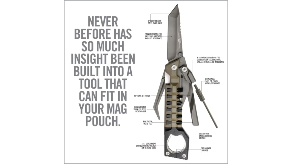 Real Avid Pistol Multi Tool AVPSTL