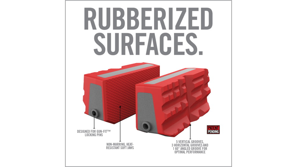 Real Avid Smart Jaws Multi-fit Sleeves, Red, Medium, AVSFJMF