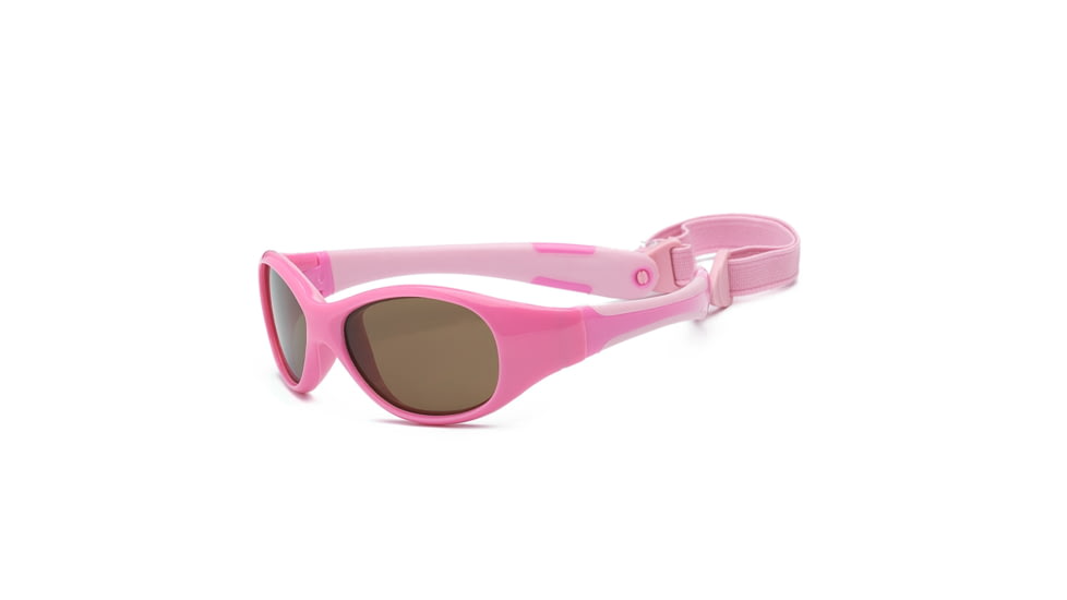 Real Kids Shades Girl's Unbreakable Explorer Sunglasses, Pink Frame with Polarized Brown Lens, Baby 0EXPPKPKP2