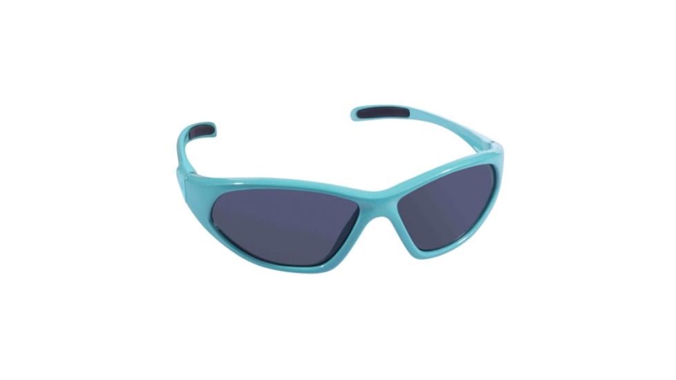 Real Kids Shades Glide Sunglasses - Aqua Shiny Metallic Temple Frame 7-12 Years, Aqua Shiny Metallic, 7-12 Years 812GLIDEAQUA