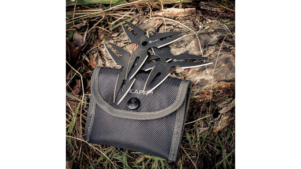 Reapr 3-piece Chuk Stars Set W/belt Holster 1.75''
