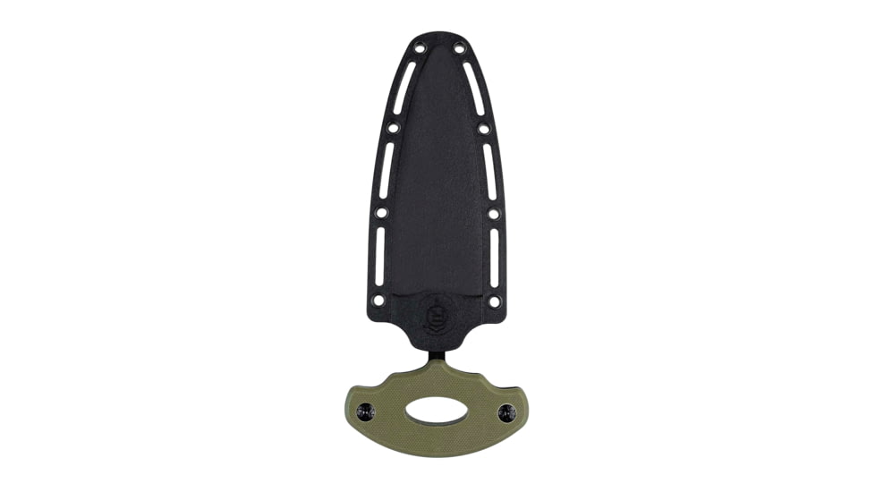 Reapr Push Dagger Fixed Blade Knife, 4in, 3Cr13 Stainless Steel, Green, Black, CTLR-033-GRN-RPR