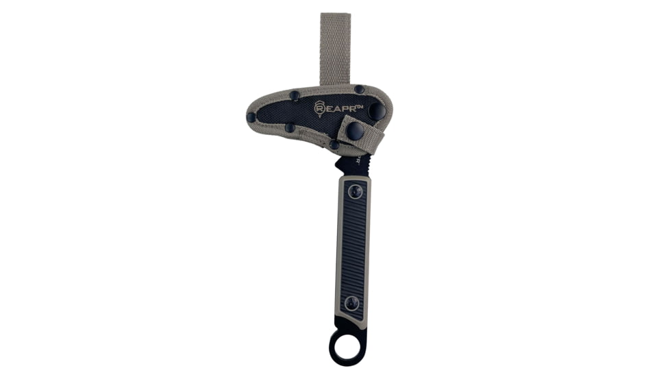Reapr Versa Krambit Fixed Blade Knife, 3.5in, 3Cr13 Stainless Steel, Black, Black, CTLR-031-TAN-RPR