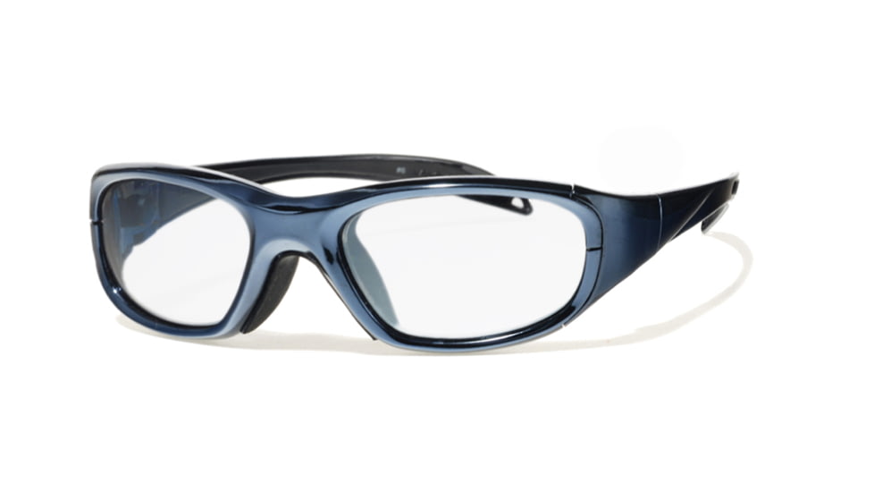 Rec Specs MX-20Protective Eyewear Chrome Frame,Clear Lens, Unisex MX-20LCHR5117125C
