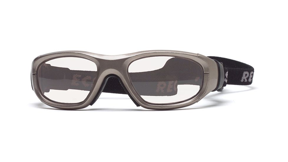 Rec Specs MX-21 Protective Eyewear Metallic Light Brown Frame,Clear Lens, Unisex MX-21MEBR4817C