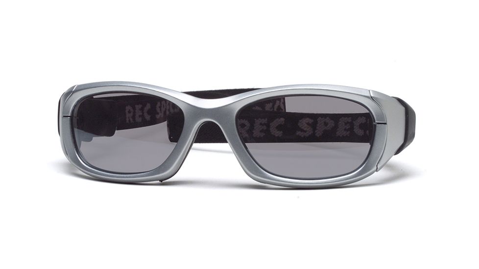Rec Specs MX-31 Protective Eyewear Silver Frame,Clear Lens, Unisex MX-31PLSI5317C