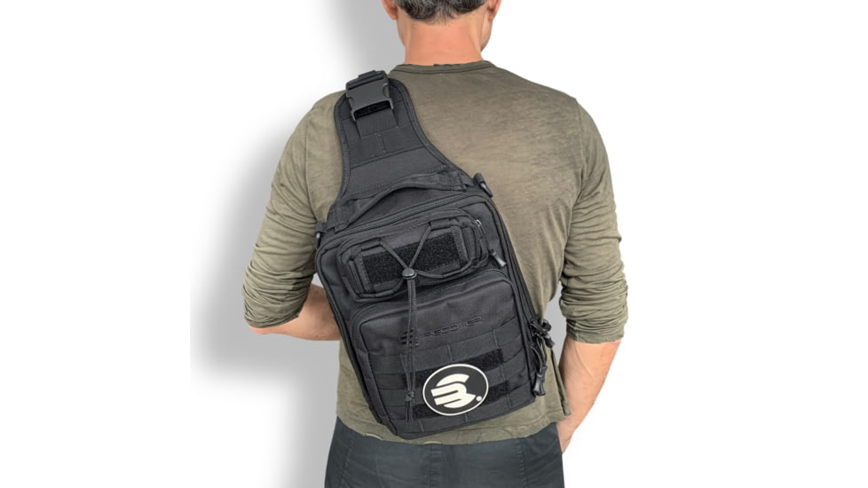 Recover Tactical 20/20 Series Sling Bag, Black, TB20-01