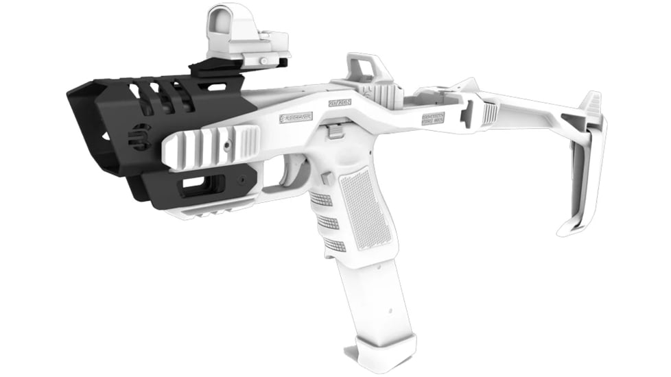 Recover Tactical 20/20Series GB20 Glass Breaker w/ Optic Mount Attachment, Black, GB20-01